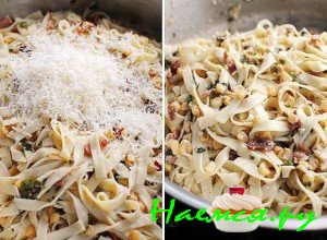 Посыпьте сыром