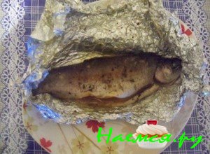 Форель, запечённая в фольге