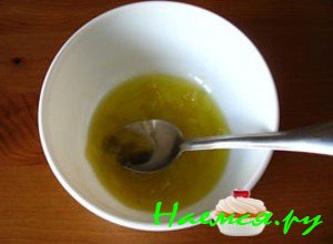 чесночный соус для рыбы - фото