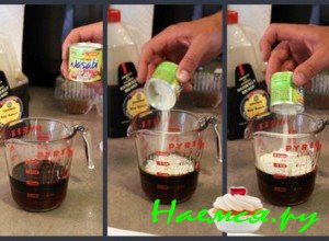 Смешайте васаби порошок