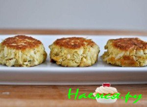 пожарьте крабовые котлеты - фото