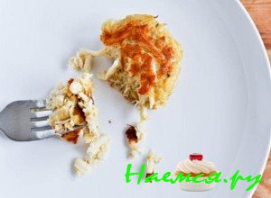 Котлеты с мясом краба - фото