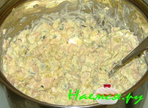 Заправьте окрошку - фото