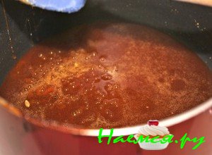 Растопите сахар - фото