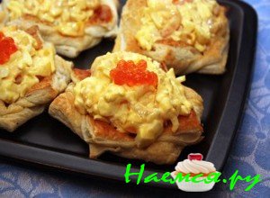 Салат с креветками