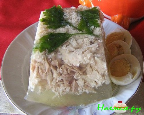 Холодец из курицы фото