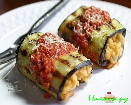 Овощные рулеты