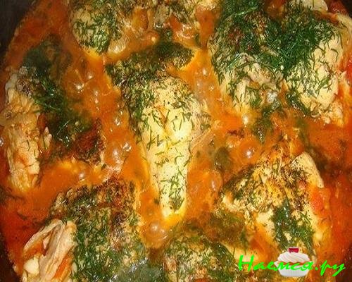 Чахохбили с курицей фото