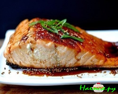 филе рыбы под соевым соусом