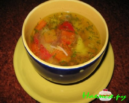 Быстрый болгарский суп