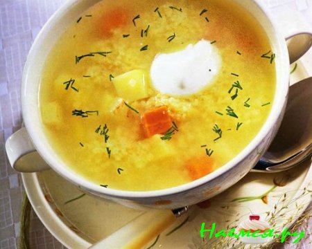 Суп из пшена