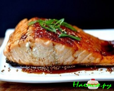 Рыба в духовке под ароматным соусом