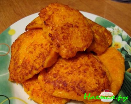 Оладьи из тыквы