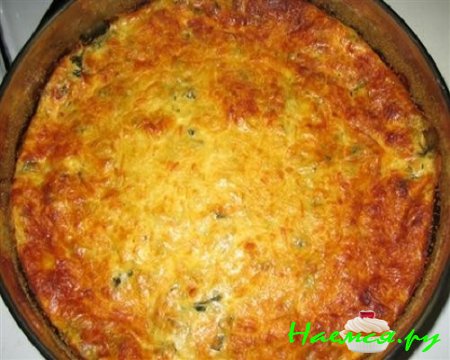 Овощная запеканка с творогом "на скорую руку"