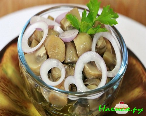 маринованные шампиньоны фото