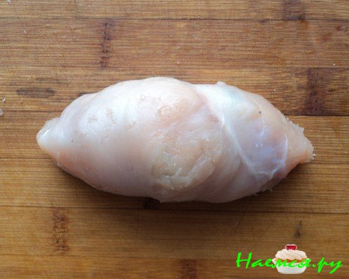 Заверните мясо с содержимым