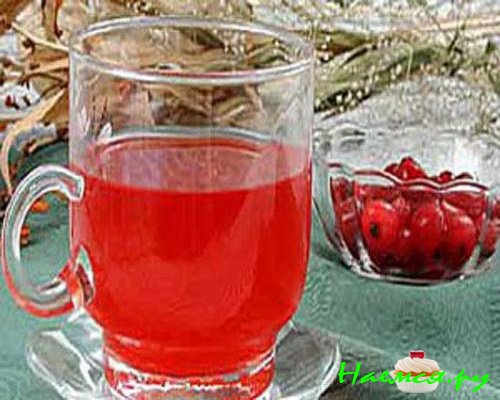 Напиток из шиповника и чернослива фото