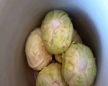 Как квасить капусту целыми кочанами?