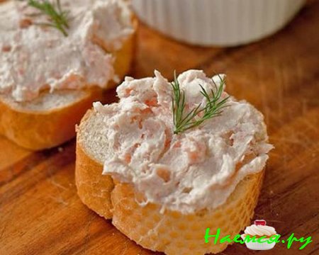 Рецепт паштета из лосося