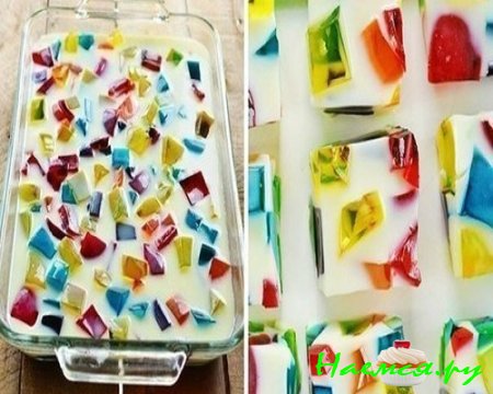 Мармеладный десерт «Радуга»