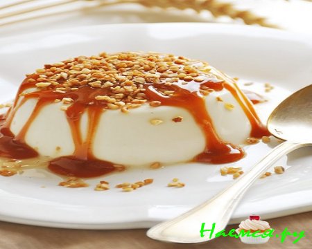 Панна-котта «Ванильные облака»