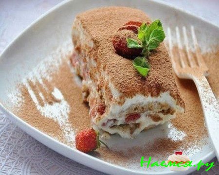 Клубничный тирамису