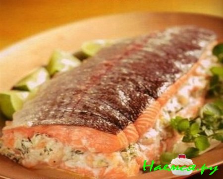 Фаршированный лосось