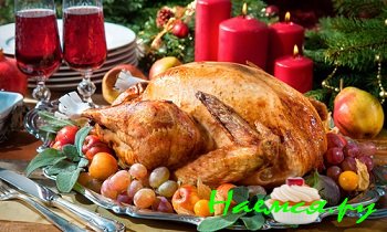 Необычное жаркое из индейки к Новогоднему столу